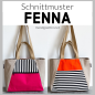 Preview: FENNA Tasche Schnittmuster