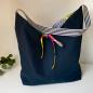 Preview: Wendetasche "blau + bunt"