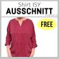 Preview: Shirt ISY - Ausschnitt