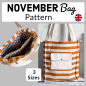 Preview: NOVEMBER Bag Pattern