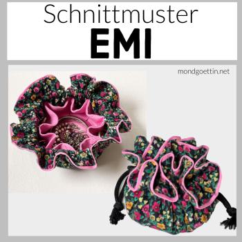 Schnittmuster Beutel EMI