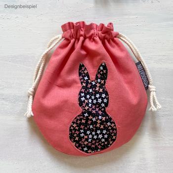 Schablone für Ostern: Hase und Ei