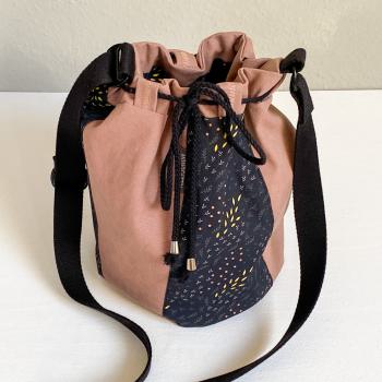 Beuteltasche rosé