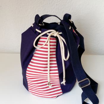 Beuteltasche maritim