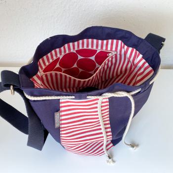 Preview: Beuteltasche maritim