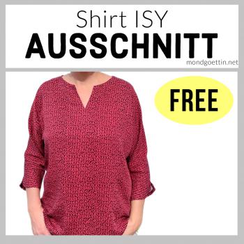 Shirt ISY - Ausschnitt