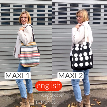 Preview: Mond Shopper MAXI - English Pattern