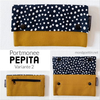 Preview: PEPITA Portemonnaie Schnittmuster