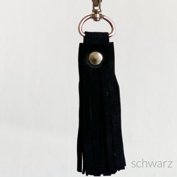 Quaste, schwarz