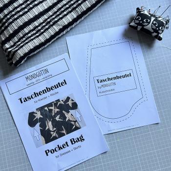 Preview: Taschenbeutel für Kleid + Rock