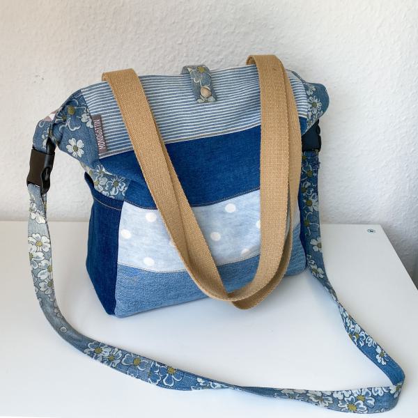Mondshopper aus Jeans