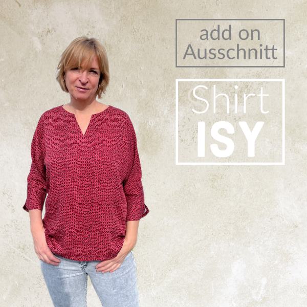 Shirt ISY - Ausschnitt