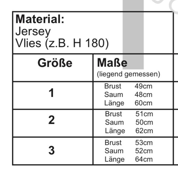 LINJA Shirt Schnittmuster