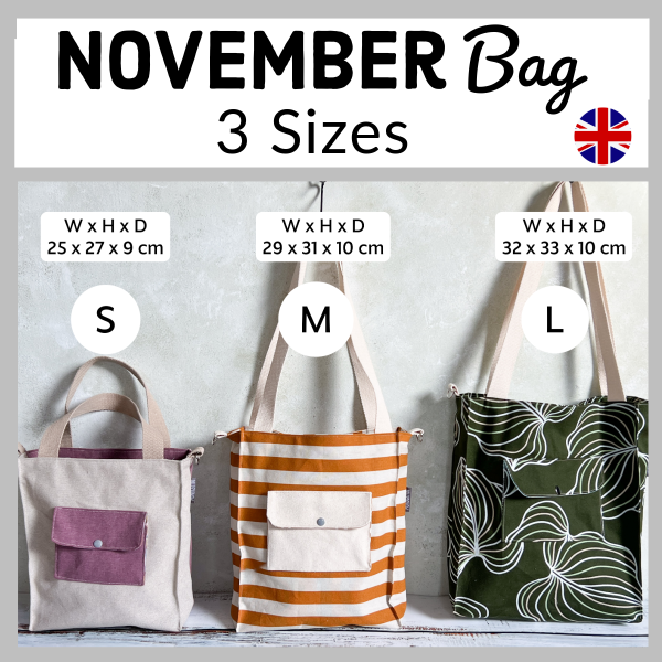 NOVEMBER Bag Pattern