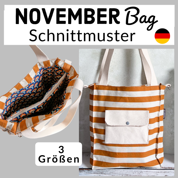 NOVEMBER Bag Schnittmuster