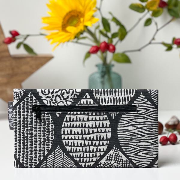 Portemonnaie 'black & white'